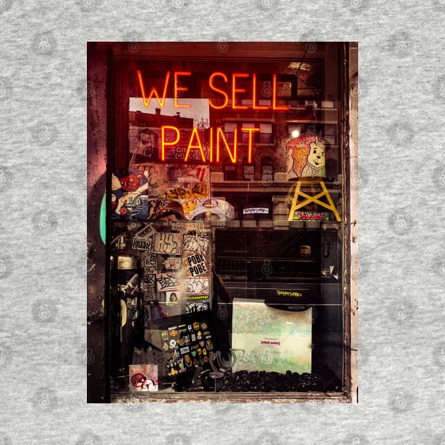 We Sell Paint, Soho, Manhattan, New York City by eleonoraingrid